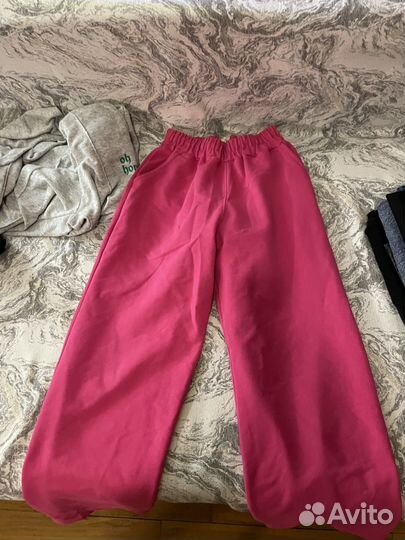 Штаны широкие джинсы