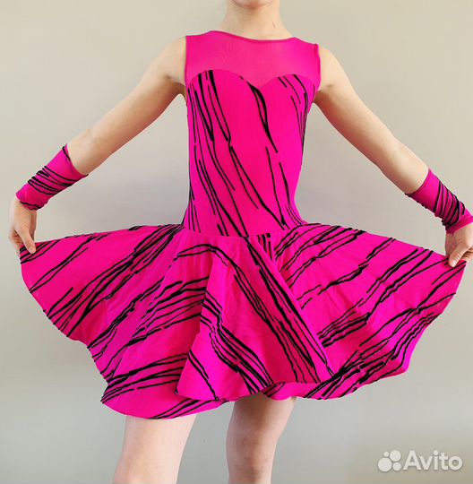 Платье Латина ю1 рост 134-140