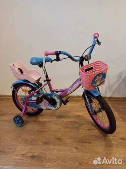 Детский велосипед для девочки stern 16