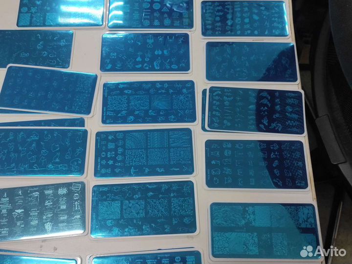 Дизайн ногтей пластины для стэпинга