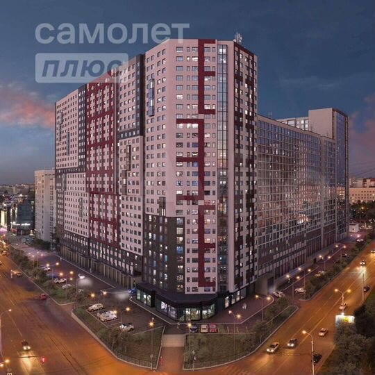 Квартира-студия, 23,1 м², 13/29 эт.