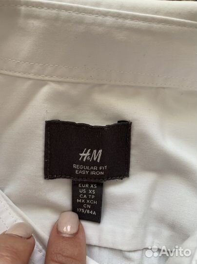 Рубашка H&M xs