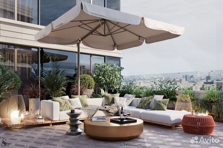 Зонты уличные для кафе и ресторанов