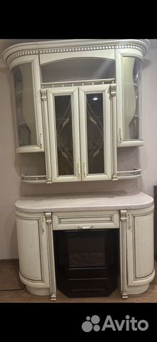 Буфет с камином