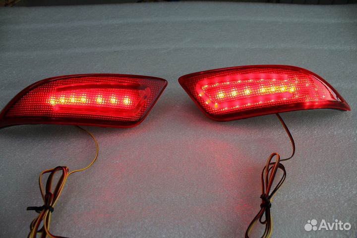 Camry 55 LED Фонари в задний бампер катафоты H3HF9