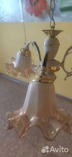 Люстра потолочная подвесная бу