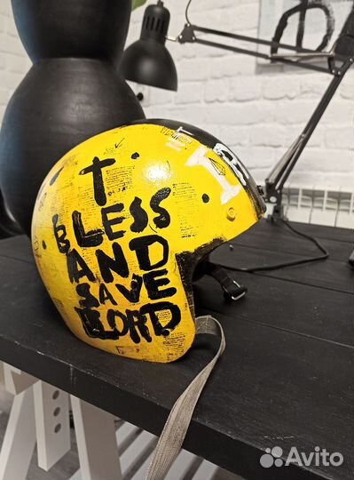 Мотоциклетный шлем сувенир СССР