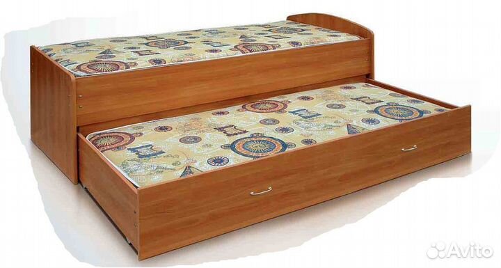 Кровать выдвижная для двоих детей