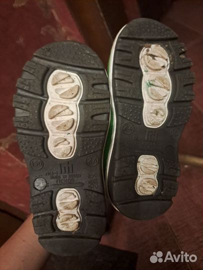 Детские резиновые сапоги 24 размер