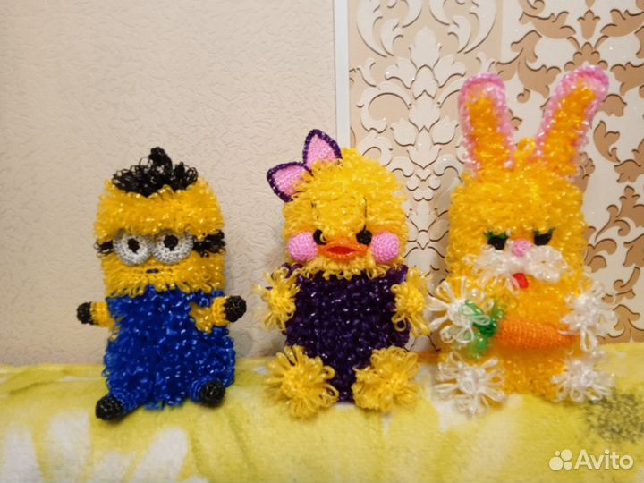 Мочалки игрушки