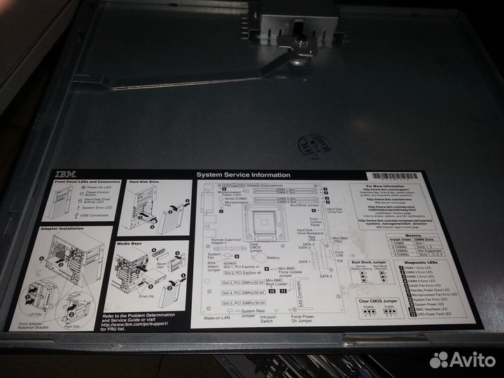 Сервер IBM 775 s xeon 3040