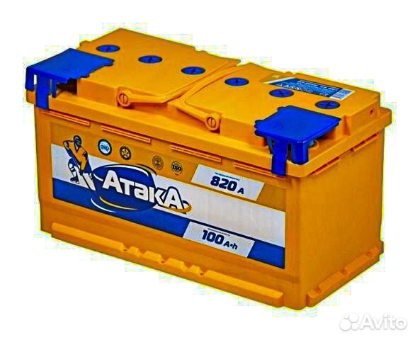 Аккумулятор 100 ач новый / Доставка