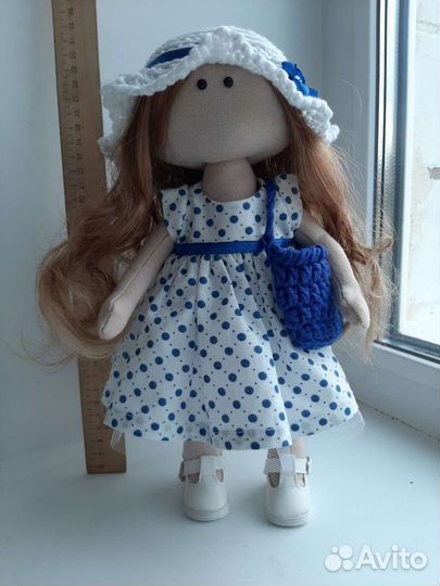 Кукла интерьерная текстильная