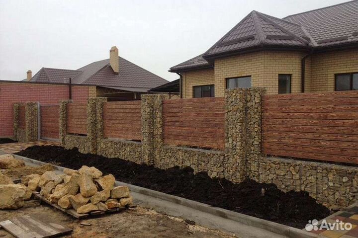 Габионы в Орле