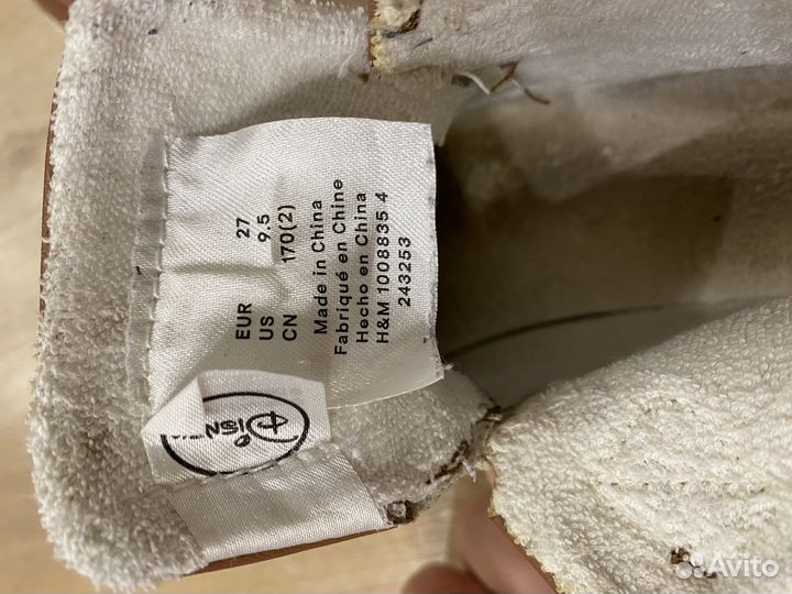 Ботинки HM для девочки