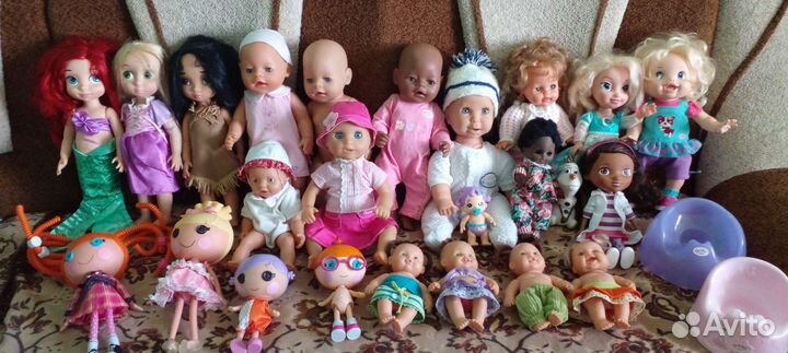 Куклы Baby Born, Lalaloopsy, Disney, Hasbro