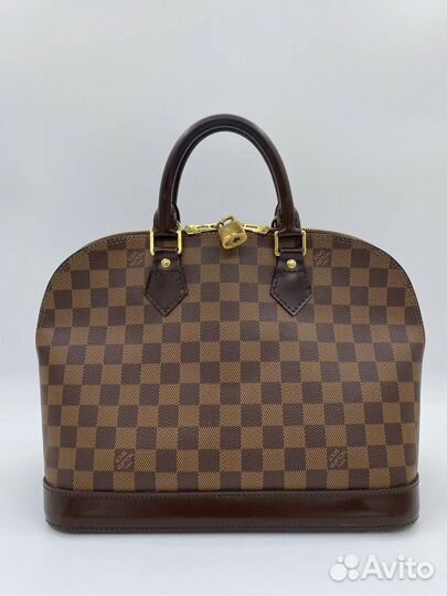 Сумка Louis Vuitton Damier Ebene Alma Bag винтаж