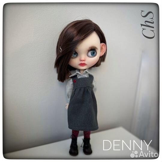 Кукла блайз blythe кастом Denny