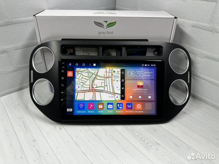 Магнитола андроид GrayBird Volkswagen Tiguan 4/64
