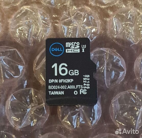 Dell 16GB SD micro flash карта памяти 0FH2KP