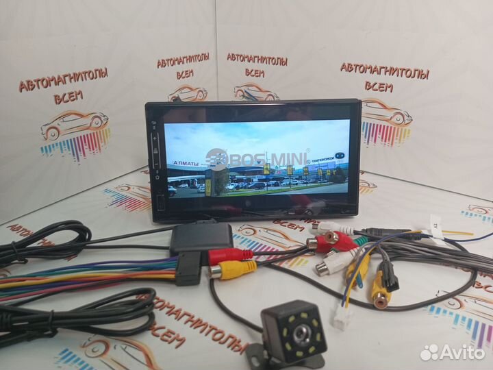 Пушка 7 дюймов Bos mini 8702 pro Car play Android