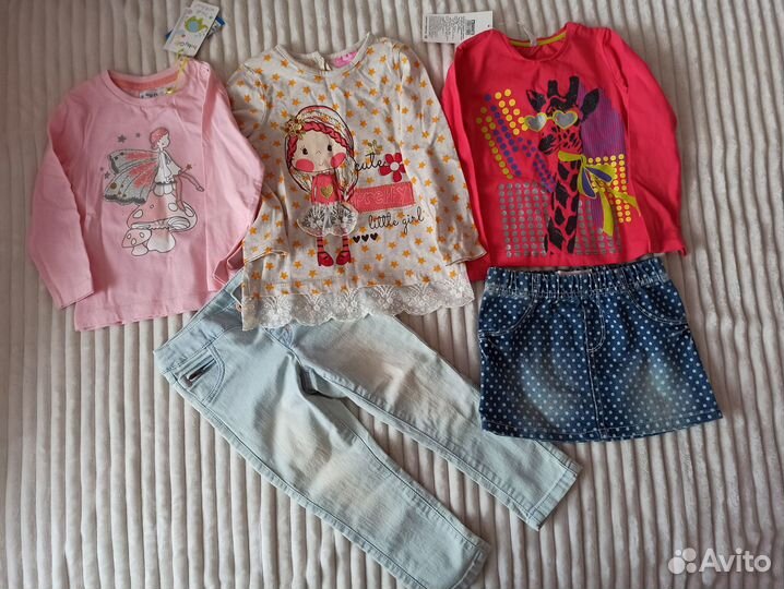 Вещи пакетом на девочку 92- 98 Цена за всё