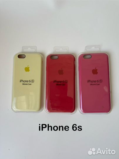 Чехлы Silicone case для iPhone
