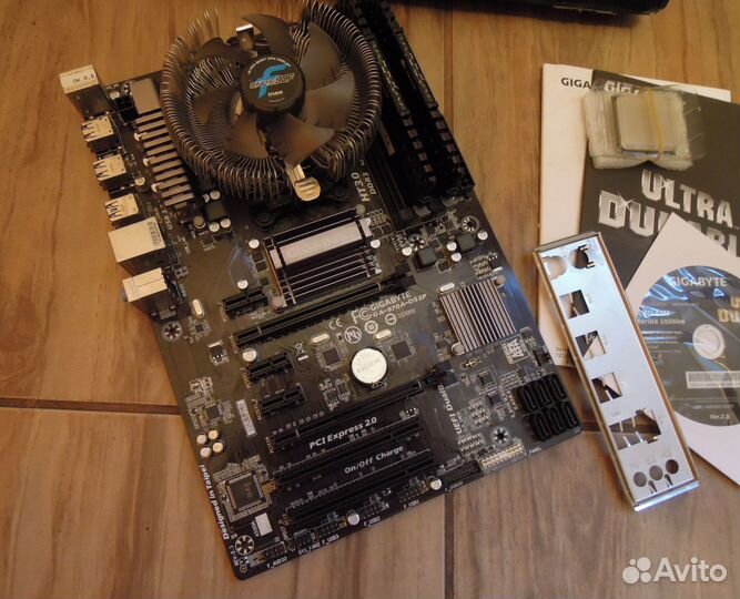 AMD FX 6100 + Gigabyte GA-970A-DS3P + DDR3 16GB