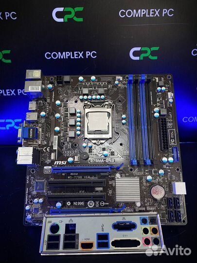 Материнская плата B75MA-G43