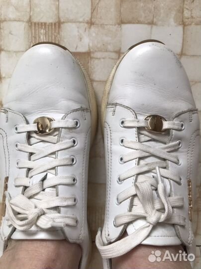 Кроссовки натуральная кожа 39 размер