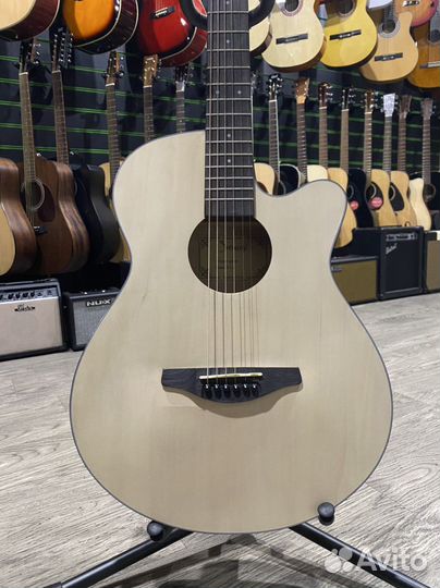 Японская Акустическая гитара Shinobi V-1/N