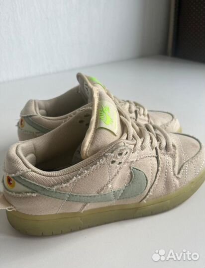 Кроссовки nike SB dunk LOW mummy grey