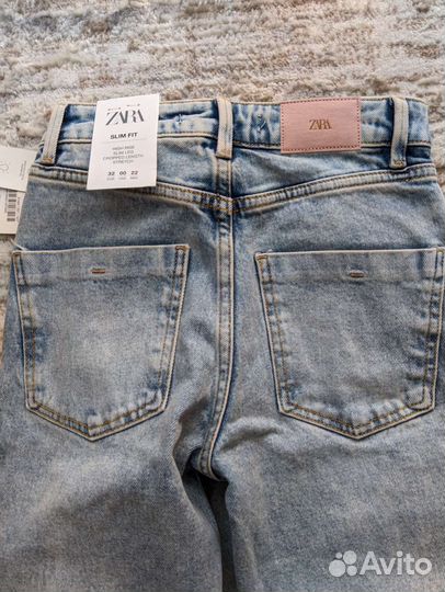 Джинсы zara новые