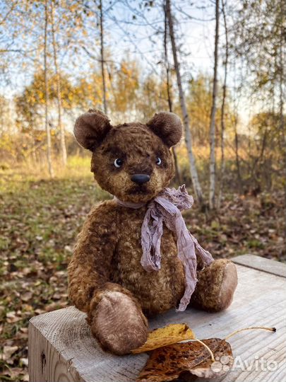 Мишка-тедди ручной работы