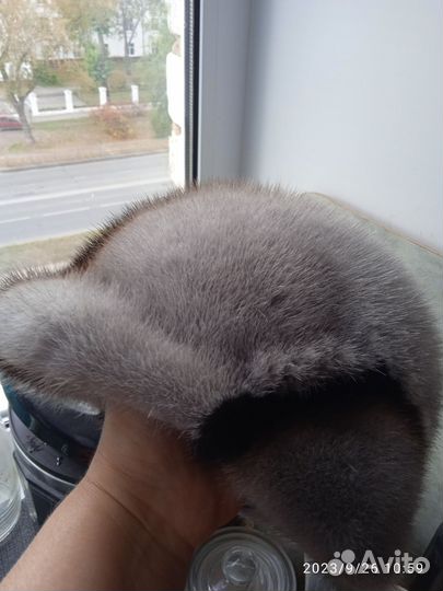 Шапка норковая женская 57-58