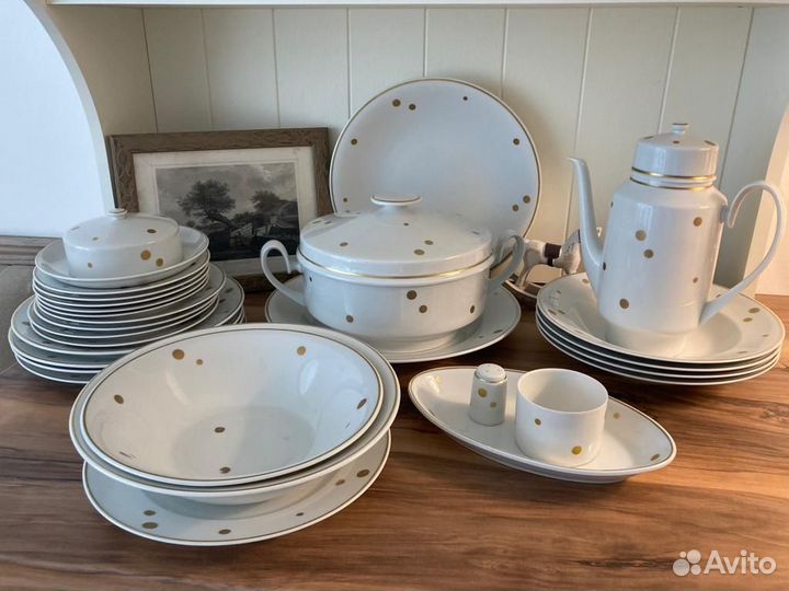 Столовый сервиз Weimar Porzellan винтаж