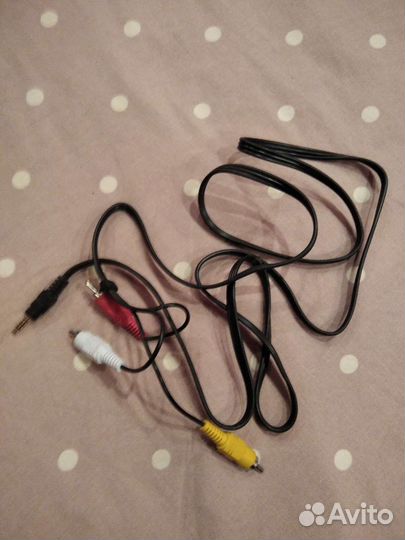 Кабель Штекер Джек 3,5 - тюльпаны 3RCA