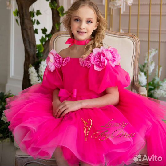 Дизайнерское платье для девочки Миранда