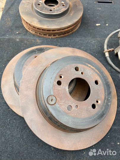 Диски тормозные задние Great Wall Hover H6