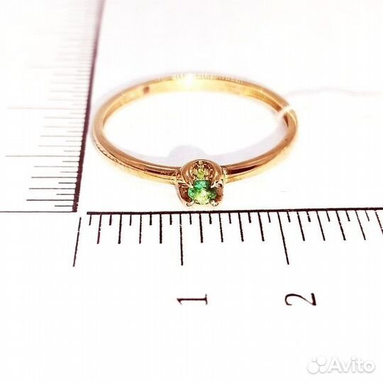 Золотое кольцо с камнем 20,5р