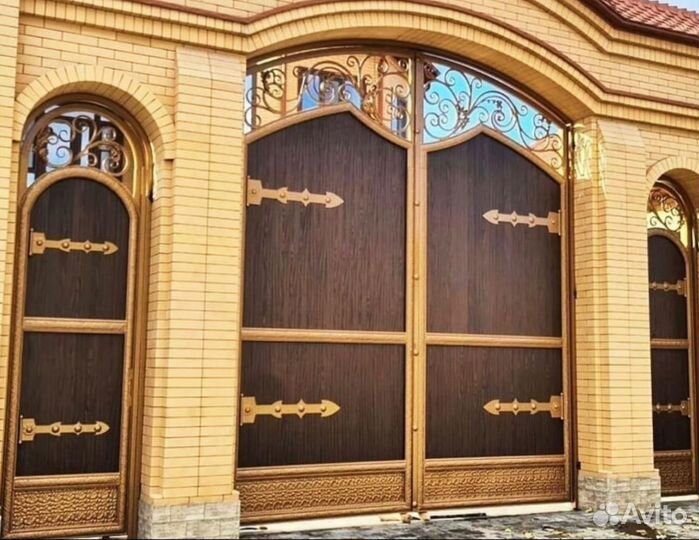 Кованные ворота