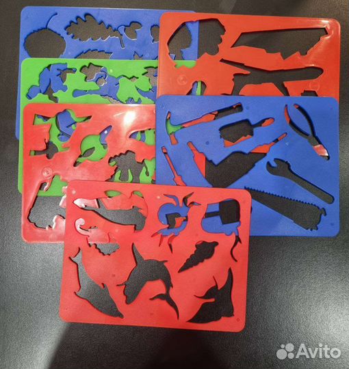 Трафарет-раскраска