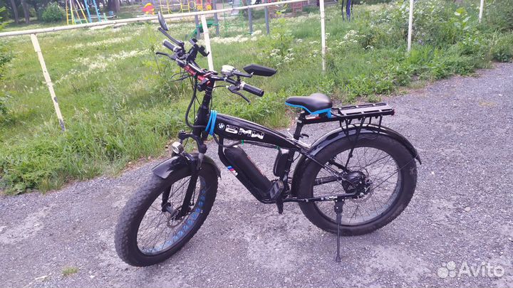 Электровелосипед - фэтбайк 26x4,0, редуктор 750 Вт