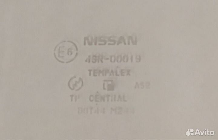 Стекла салона Ниссан Серена. Оригинал. Япония