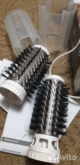 Фен щетка вращающаяся rowenta