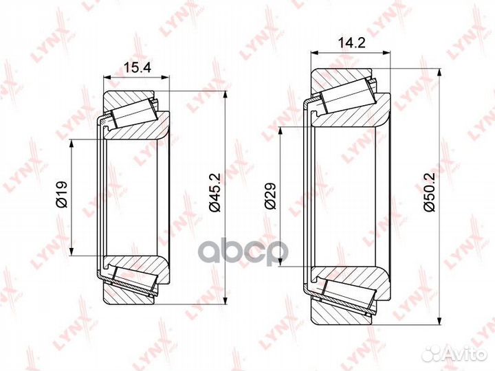 Подшипник ступицы задний audi A4 1.6-2.8 95-00