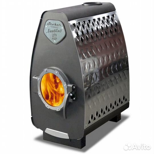 Печь-Камин Stoker nautilus 270 aqua
