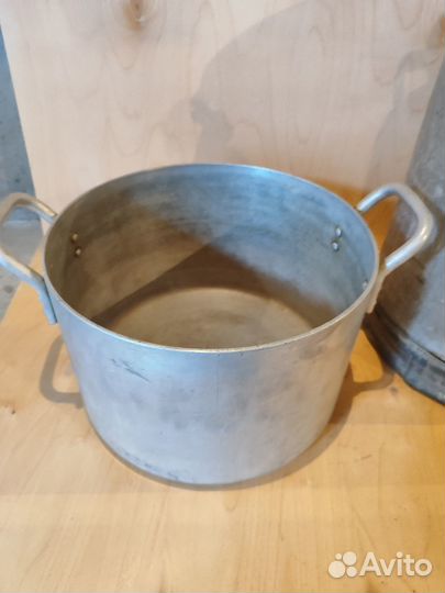 Кастрюля алюминиевая 20 литров СССР