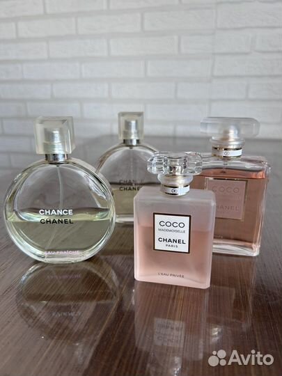 Chanel, Trussardi, D&G, Dior парфюм отливанты