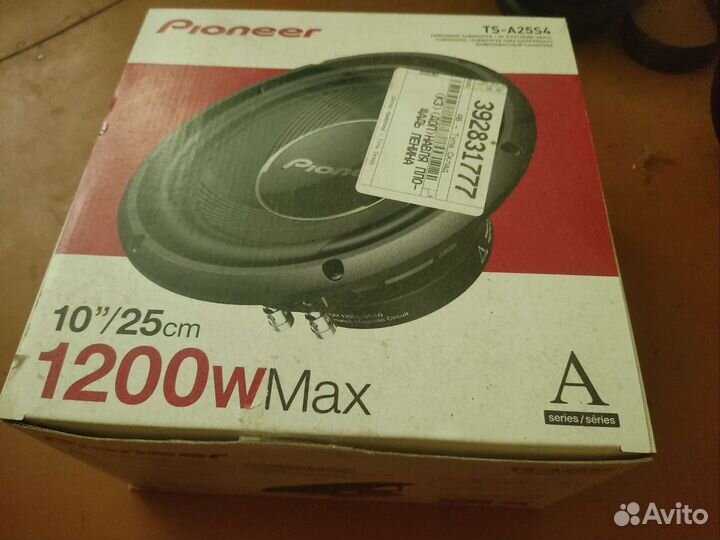 Динамик, низкочастотный, сабвуферный